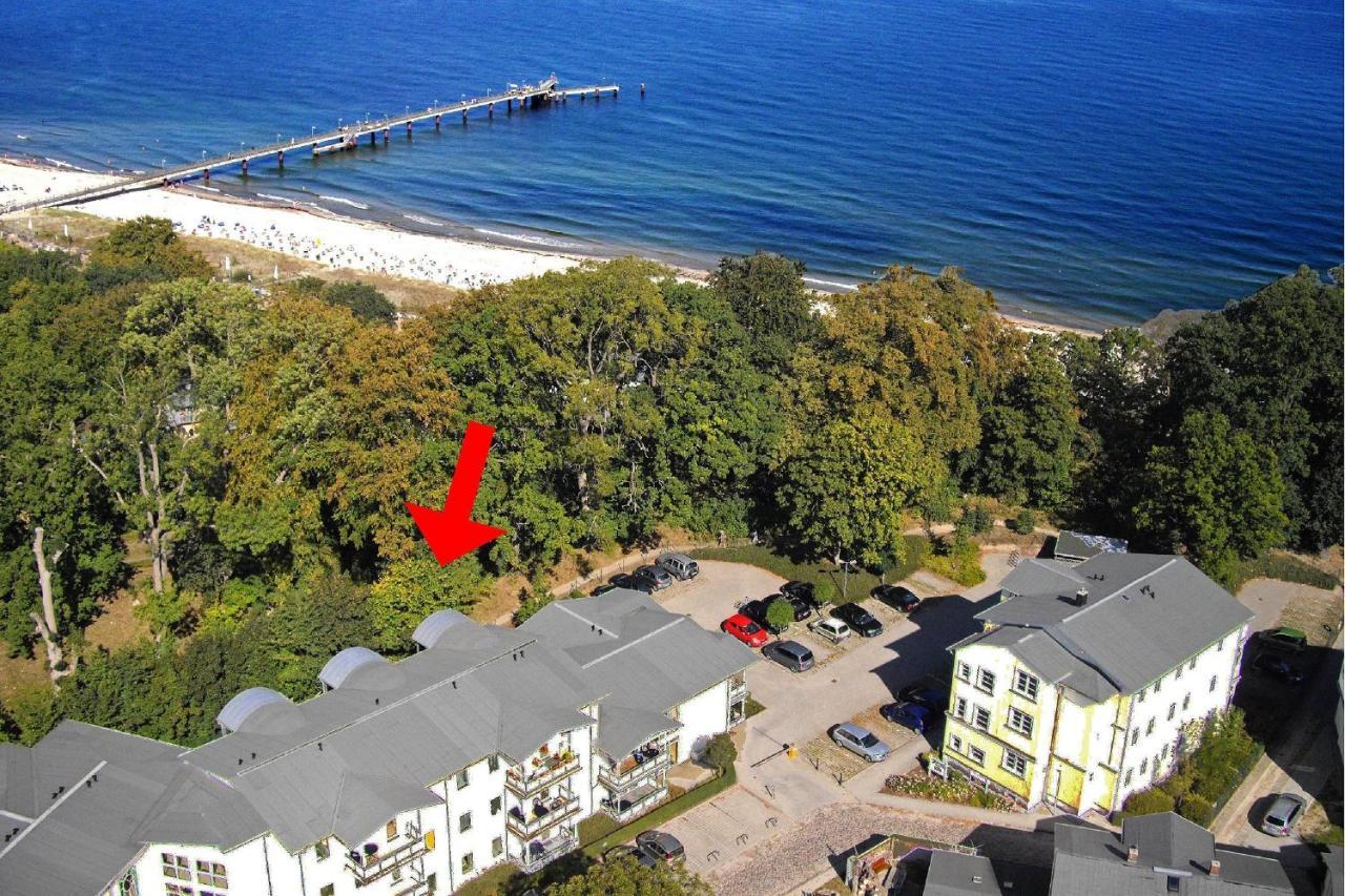 Strandnah, Balkon, Ahoi Erlebnisbad Gratis In Sellin - Strandresidenz Brandenburg Fewo 36 괴렌 외부 사진
